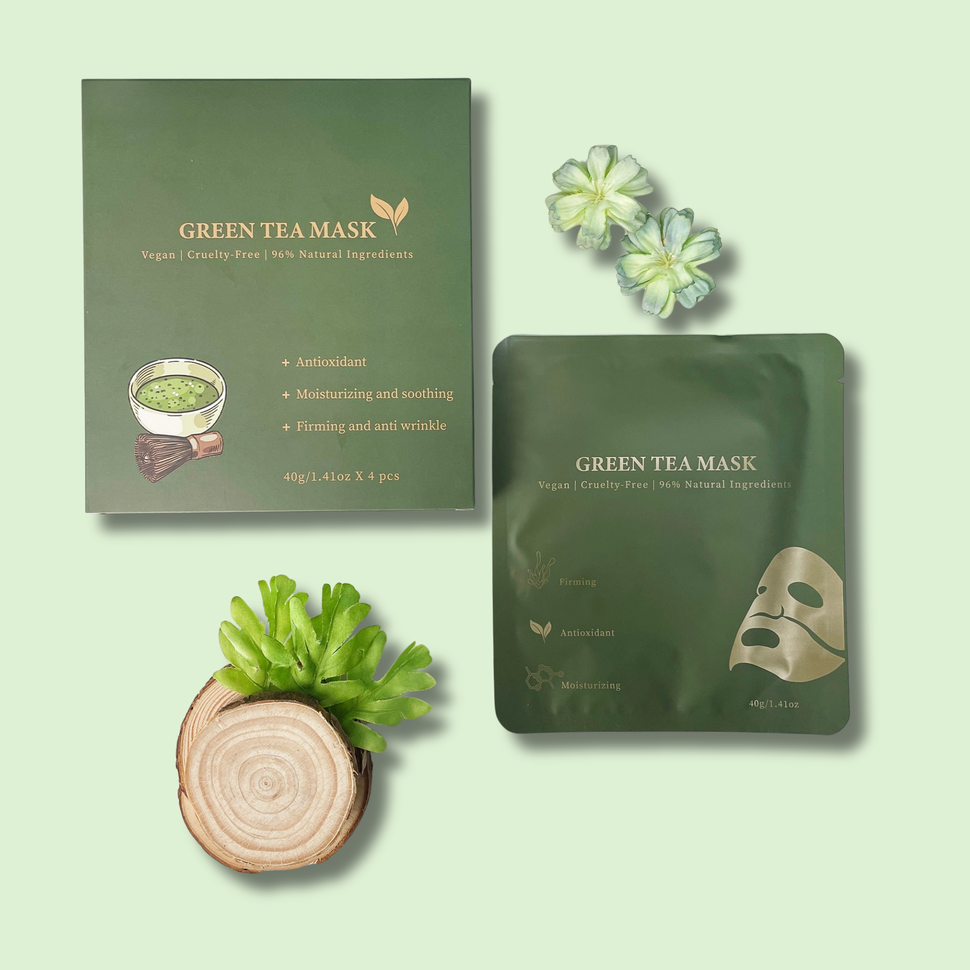 Matcha Calming Mask